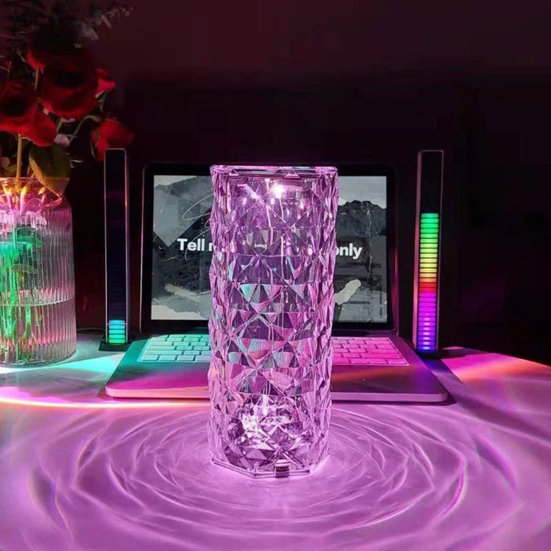 16 Farben LED-Kristalllampe